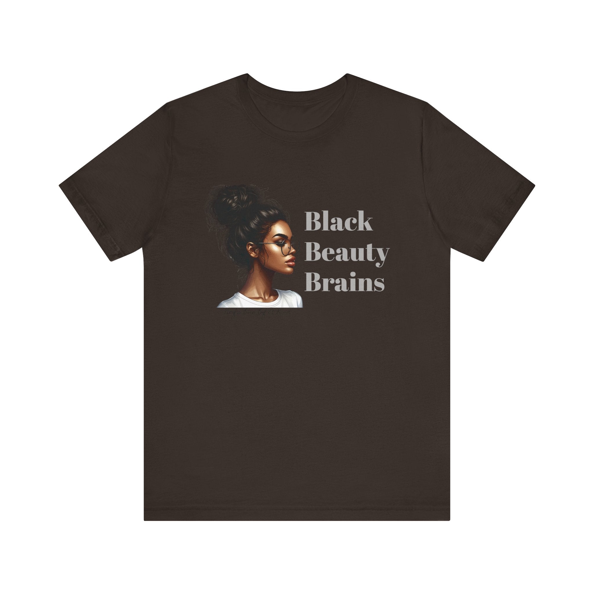 Black, beauty and Brains Sleeve Tee